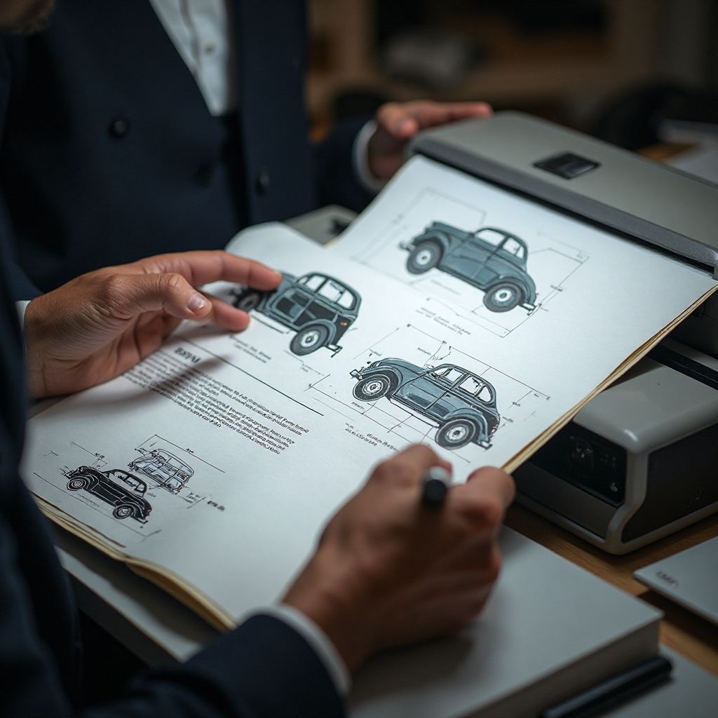 Historical BMW documents being digitized