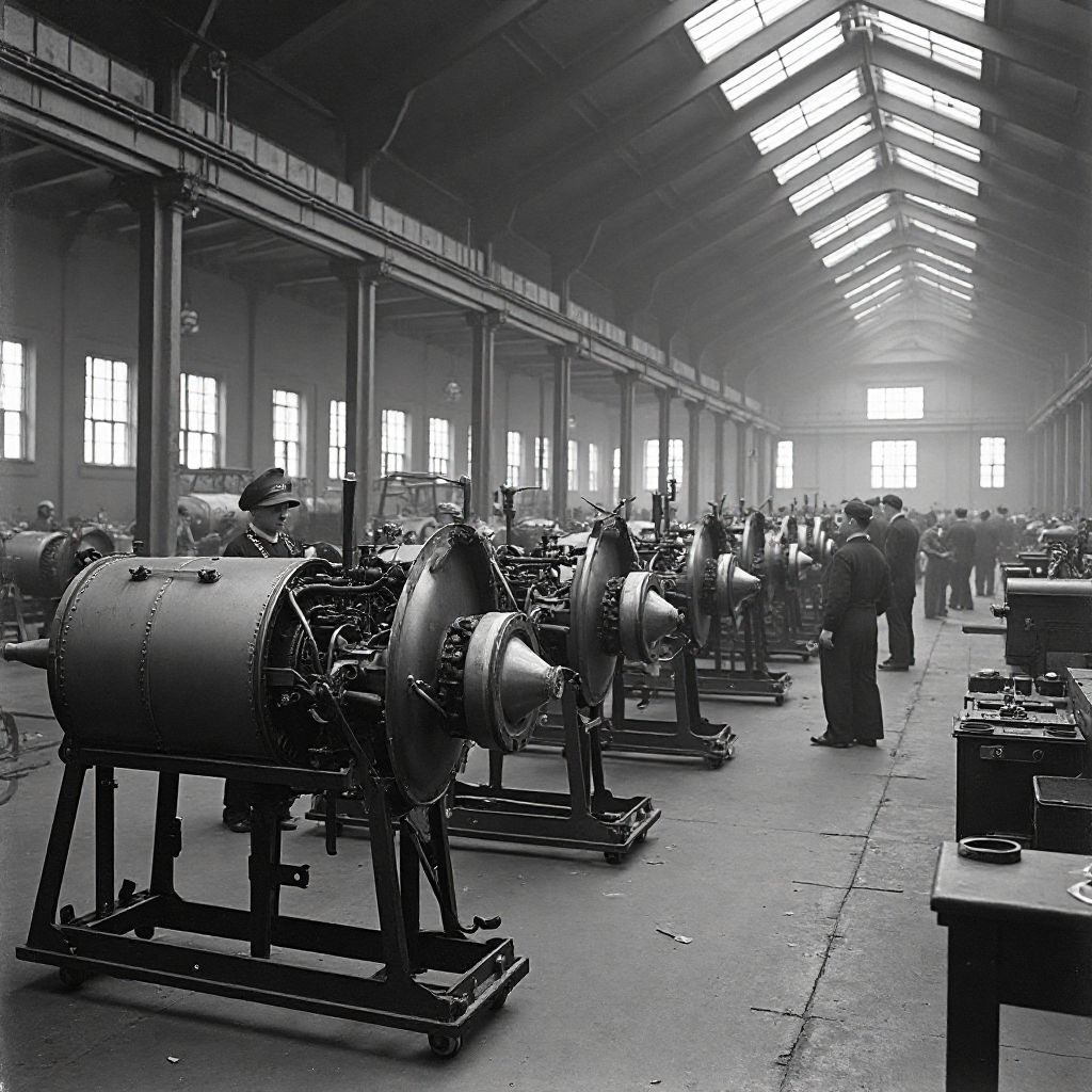 BMW founding era photograph